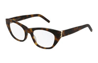 SAINT LAURENT Eyeglass Frames Women's Brown