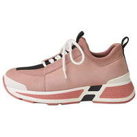 HERMES Just Low Top Casual Shoes Women's Pink