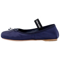 MIU MIU Flat Mary Jane Shoes Women's Purple