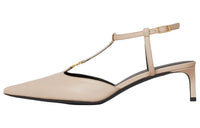 CELINE Slim Heel High Heels 5cm Women's Beige