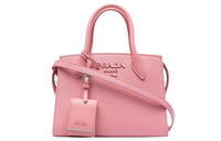 PRADA Calfskin Handbag Women's Pink