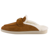 PRADA Wrap-toe Slippers Women's Brown