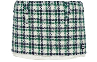 MIU MIU FW22 Casual Short Skirts Women's Green