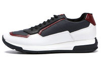 PRADA Low-Top Sports Casual Shoes Men's Gray White