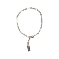 SAINT LAURENT Brass Metal Bracelets Men's Silver