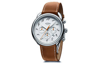 HERMES Arceau Wrist Watch Automatic Mechanical Movement 43mm White Dial Men's Watches