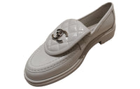 CHANEL Casual Single Shoes Women's White