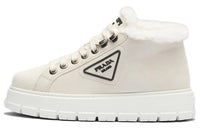 PRADA Ankle Boots Women's White