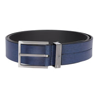 DIOR Leather Leather Belts Men's Blue -