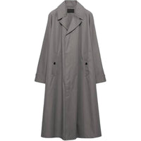 PRADA Maxi Cotton Trench Coat