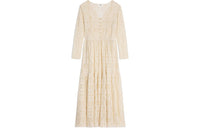 CELINE SS24 Long-Sleeved Dresses Women's Beige