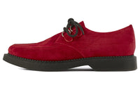 SAINT LAURENT Teddy Women's Casual Shoes Men's Garnet Red