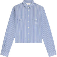 CELINE Triomphe SS25 Shirt Women's Blue