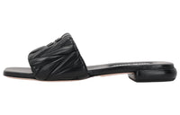 MIU MIU Slide Slippers Women's Black