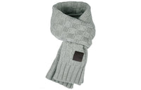 LOUIS VUITTON Knit Scarves Men's Light Gray
