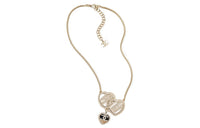 CHANEL Necklaces Women's Gold