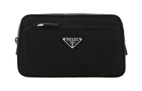PRADA Luggage Collection Nylon Fabric Coin Pocket Coin Purse Regular Men's Black