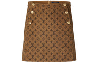 LOUIS VUITTON Casual Short Skirts Women's Yellow