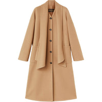 Loro Piana FW24 Coats Women's Light Umber