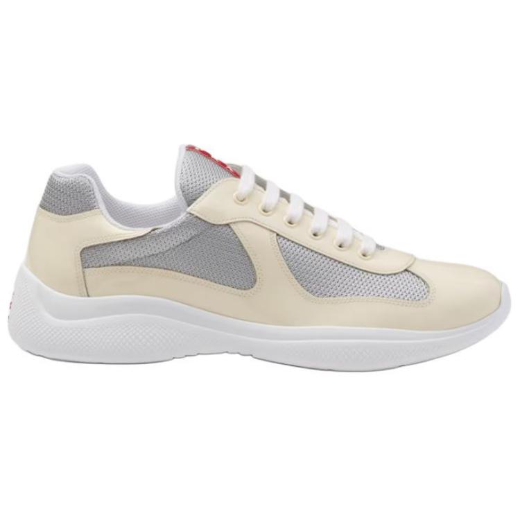 PRADA America's Cup Low-Top Casual Shoes Men's Beige