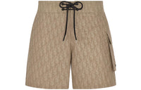 DIOR FW23 Swimming Shorts Men's Beige
