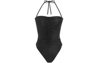 SAINT LAURENT Halterneck Sleeveless Swimsuit
