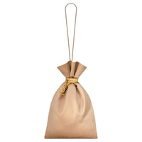 SAINT LAURENT Evening Logo Plaque Pouch