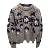 CHANEL NEIGE Ski Series 24 Fall And Winter Sweater Women's Beige