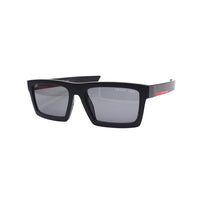 PRADA Rectangular Sunglasses Men's Matte Black