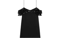 CELINE SS24 Slip Dresses Women's Black