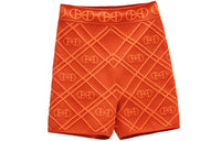 HERMES Casual Shorts Women's Orange Red