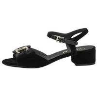 CHANEL 24K Strap Sandals 4.5cm Women's Black