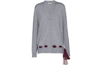 MIU MIU Loose Fit Knitwear Women's Gray
