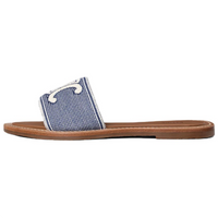 CELINE Slide Slippers Women's Blue