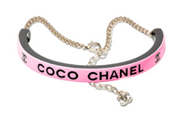 CHANEL Necklaces Women's Pink