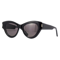 SAINT LAURENT Acetate Cat Eye Sunglasses Women's Black