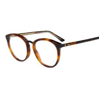 DIOR Irregular Shape Eyeglass Frames Women's Tortoiseshell