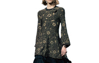 CHANEL FW23 Long-Sleeved Dresses Women's Dark Green