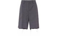 MIU MIU Prince Of Wales Check Bermuda Shorts
