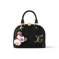LOUIS VUITTON X Takashi Murakami Alma Bb Black