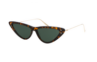 DIOR Cat Eye Sunglasses Women's Tortoiseshell