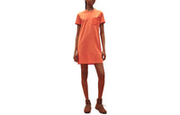 HERMES SS23 Short Sleeved Dresses Women's Vivid Orange