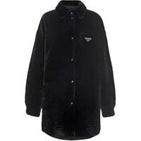 PRADA Triangle-logo Reversible Coat