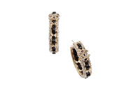 CHANEL Earrings Women's Black