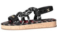 CHANEL One-Strap Sandals Women's
