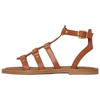 CELINE Strap Sandals Women's Brown
