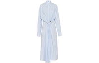 PRADA FW23 Long-Sleeved Dresses Women's Light Blue