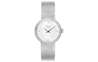 DIOR Wrist Watch Quartz Movement Stainless Steel Strap Silver Dial Women's CD047112M001
