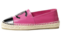 CHANEL Espadrilles Women's Peach Pink