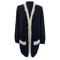 CHANEL Cashmere Sweater Women's Black